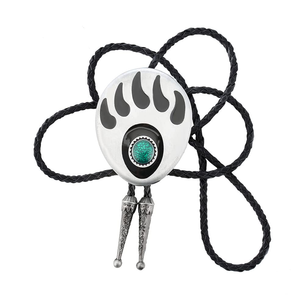 cravatta bolo, For uomo - Corda in pelle fatta a mano Retro Creative Bear Paw