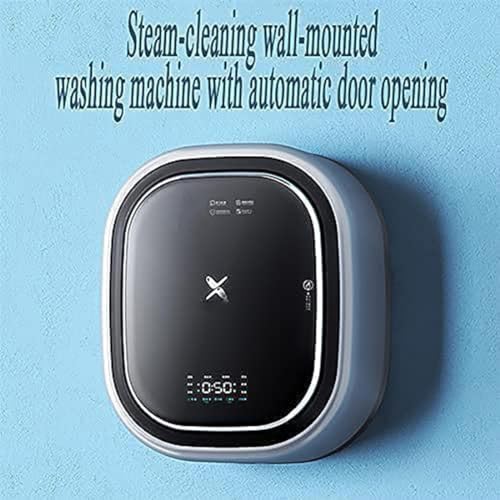 DPDZSW Wall Mounted Baby & Underwear Washing Machine, 3kg Capacity, Metallic Silver, Energy Efficiency, Front Load, Fully Automatic, 5 Programs, 55 dB(A) Washing, 65 dB(A) Dehydration - Image 2