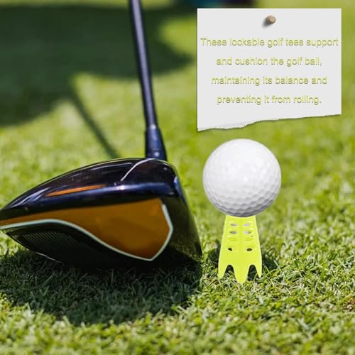 27 Stück Golf Tees Kunststoff,Golf Tees,Wintertees Golf,Golf Simulator Tees Wiederverwendbar,2 Größe Kurz Lang Golfmatte,Bunt Golf Matten Tees Tragbare Drinnen Draußen Für Winterrasen Driving Range