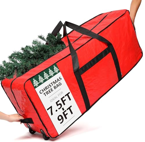 HOMEST Christmas Tree Storage Bag, Fits for 7.5-9 ft...