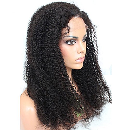 Perruque Full Lace pour cheveux naturels indiens Remy Afro volumineux sans noeuds - 5