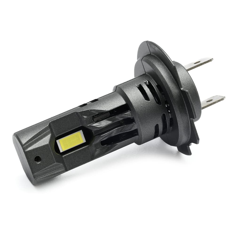 H7 LED Lampadine per fari per Smart Forfour Fortwo Cabrio Coupe Roadster 450 451 452 454 Cabrio 6500K Bianco 6x Luminoso LED conversione fari H7 Sostituzione alogena Mini formato