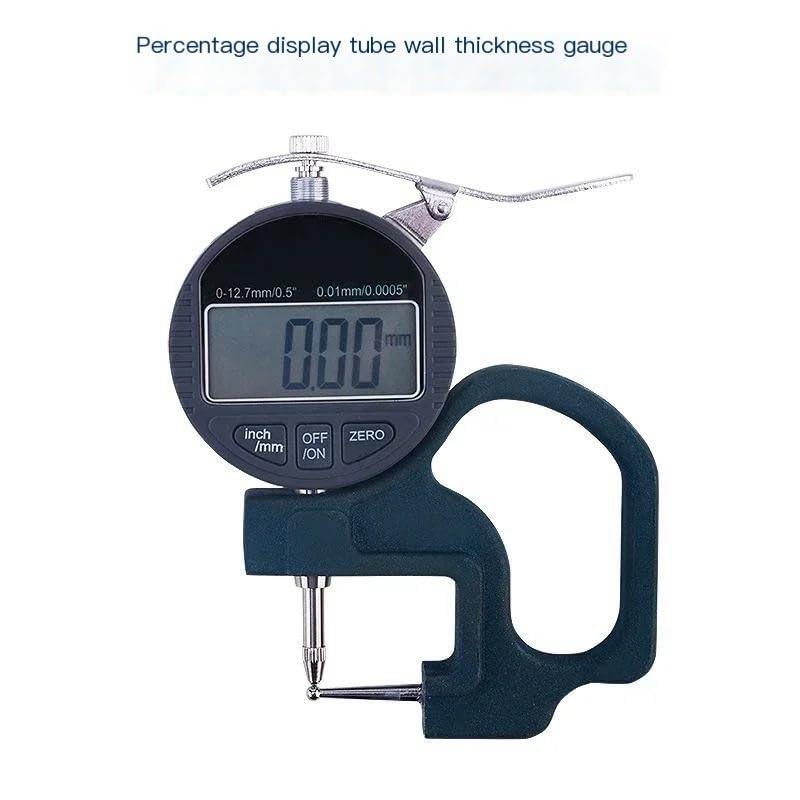 Calibrador Digital de Espesor de Pared para Tubo con cabeza de bola 0-10 mm Material acero para tubería, pajilla de plástico, lente miniatura 2