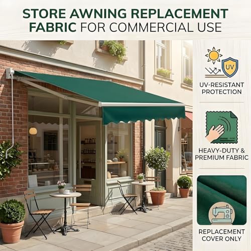 Toile de rechange pour auvent extérieur imperméable balcon jardin - 3