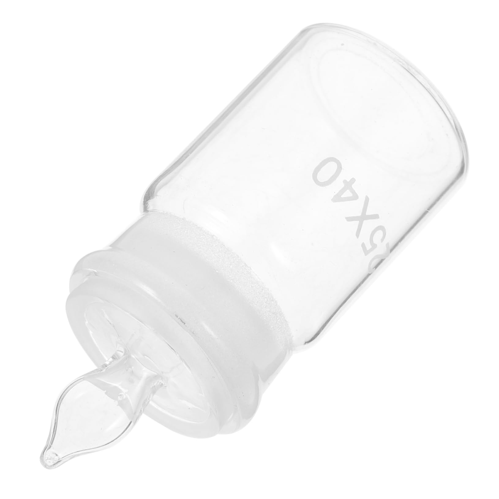 OSOLADY Weighing Dish Weighing Jar Experiment Weighing Bottles Laboratory Weighing Bottles Weighing Bottles for Laboratory Small Bottles for Liquids Laboratory Jars Weighing Holders Glass