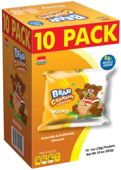 Honey Graham Cracker Bear Cookies, 10-ct. Packs