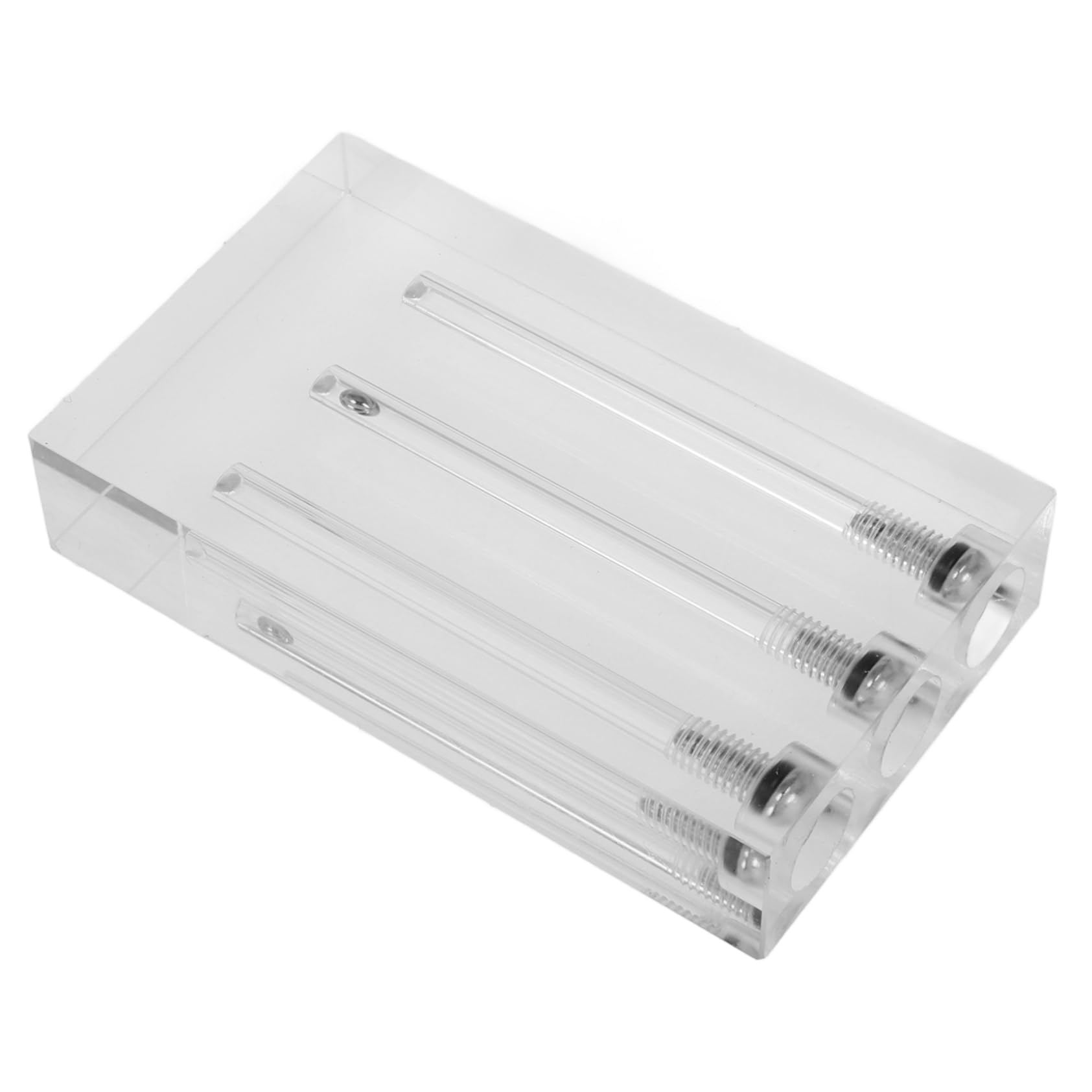 Vaguelly 1Set Engine Oil Quality Tester with Acrylic Transmission Oil Viscosity Comparator for Fuel Pressure and Oil Pressure Measurement Easy to Use Test Tool for Automotive