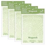 Patch Magic Adhesive, Girl Scout Patch Adhesive Washable Double-Sided Glue for Scout Badges, Patches, Fabric, and More, Cut to Fit Freestyle, No Sew No Iron 4 Pack