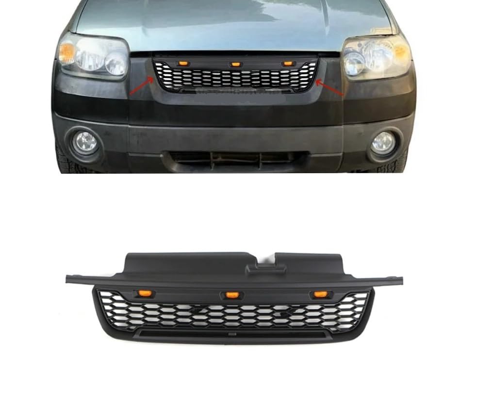 Grille de grilles supérieure Kuga 2005-2007 finition premium noire - 2