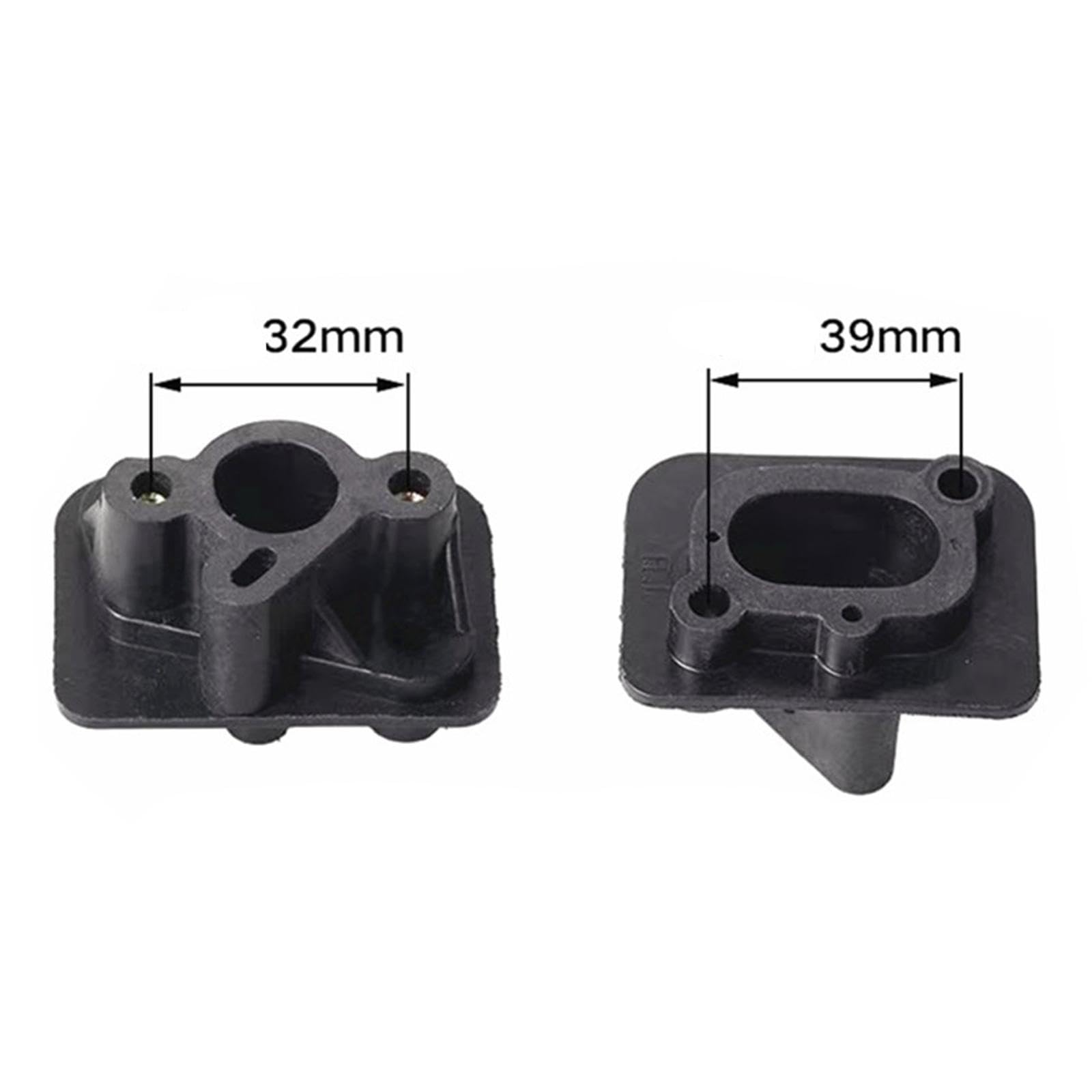 Lot De 2 Connecteurs De Collecteur D'admission De Carburateur