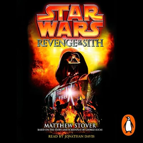 Star Wars: Episode III: Revenge of the Sith Audiolibro Por Matthew Stover arte de portada