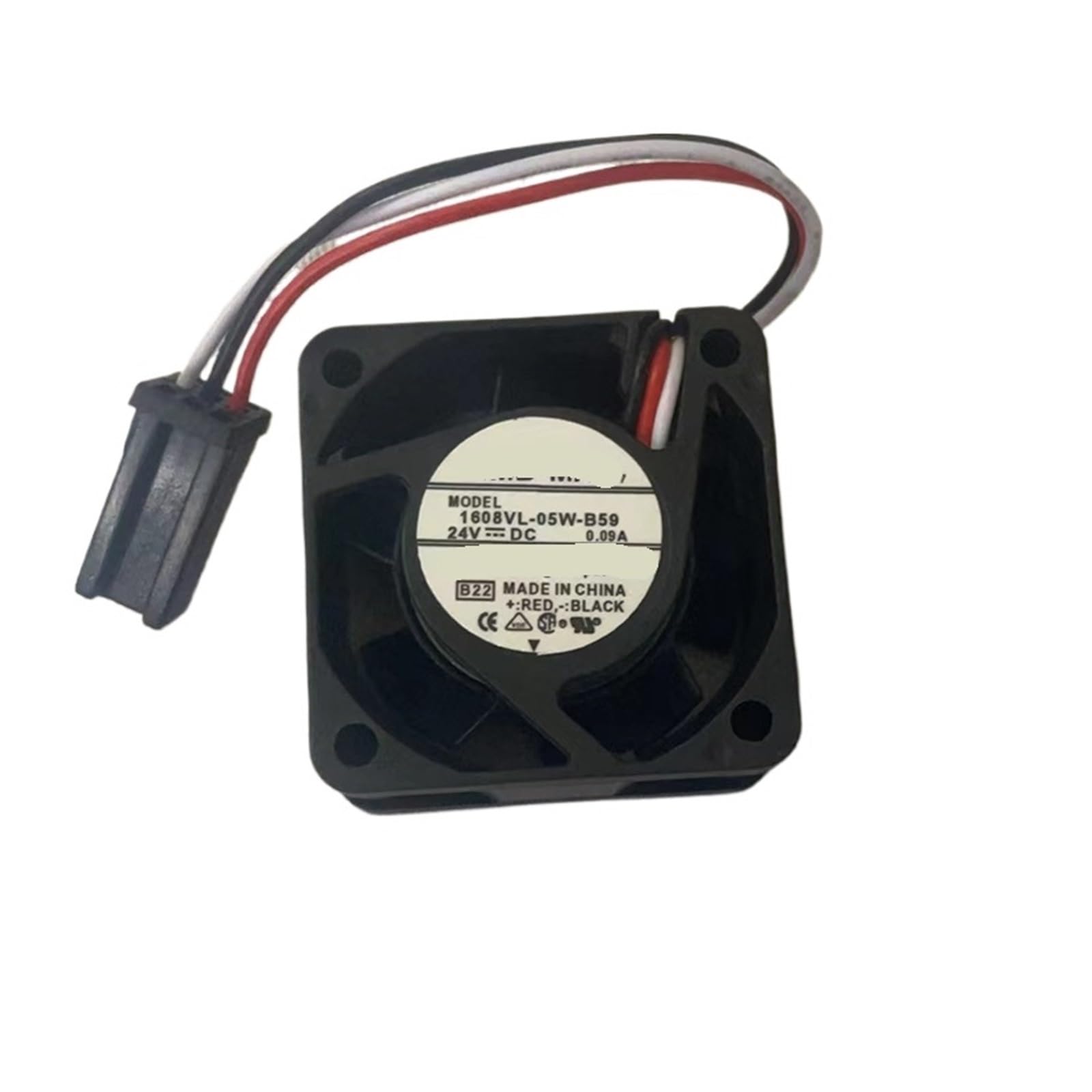 YMUGUEGH 40x40x20mm 40mm fan 1608VL-05W-B59 24V 0.09A 4020 dc fan