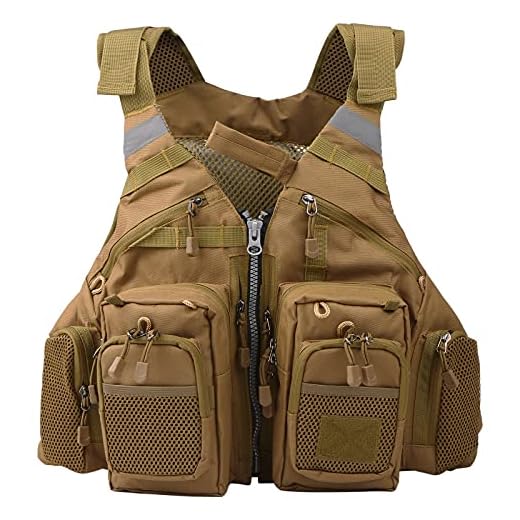 Taruor Fishing Vest,Outdoor Breathable Padded Fly Fishing Vest Superior 209lb Bearing Jacket for Swimming Sailing Waistcoat Kayak Boating