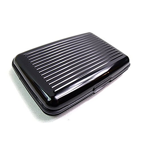 Preisvergleich Produktbild Naisidier Visitenkarten Brieftasche Kreditkarte Wasserdicht Brieftasche Tür Aluminium Glänzende Seite Antiscan RFID-Papier Aktenkoffer