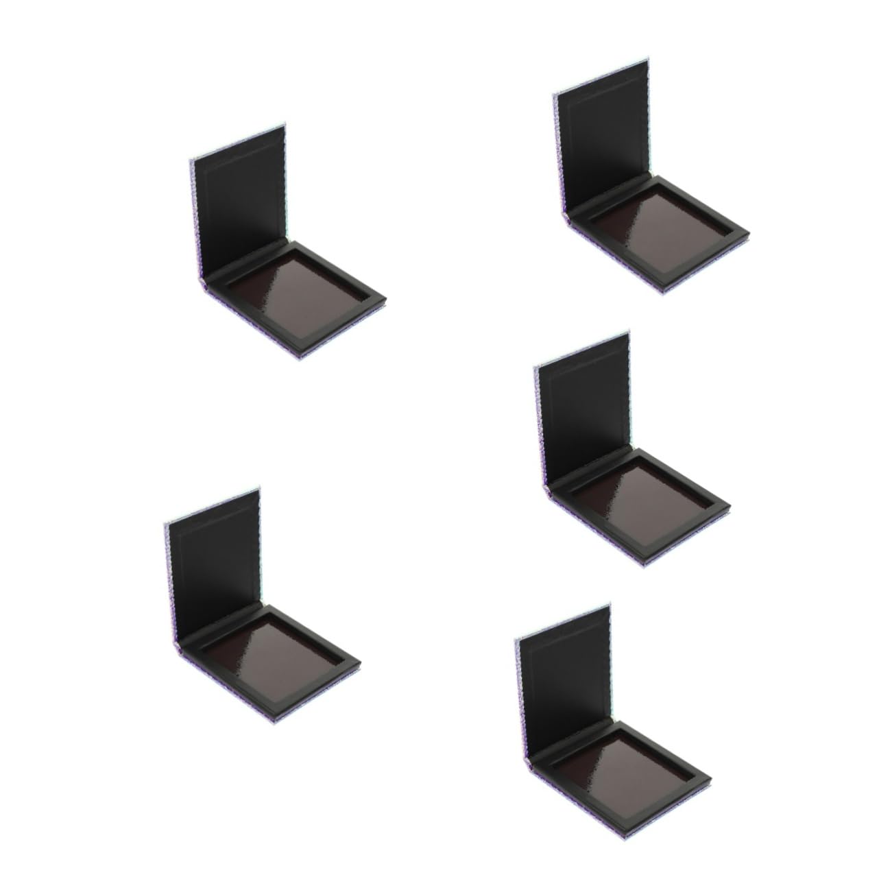 MAGICLULU 5 Pz Pentola magnetica per ombretto vuota Ombretto magnetico Palette ombretti vuota contenitori da viaggio magnetici tavolozza di trucco magnetica vuota tavolozze di ombretti vuote