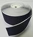 4" BLACK SELF-ADHESIVE ACRYLIC HOOK and LOOP FASTENER - HOOK SIDE ONLY - 1 YARD