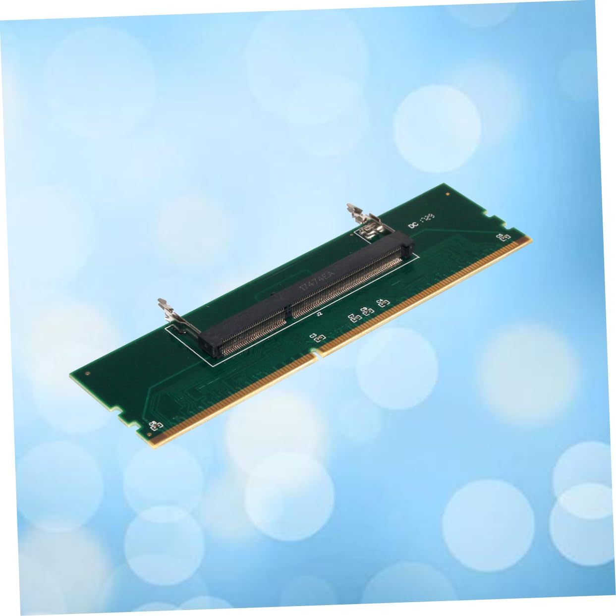 NUOBESTY 1Pc Memory Adapter for Laptop to Desktop RAM Connection so to Converter Compatible with Pin Laptop Memory Supports Frequency