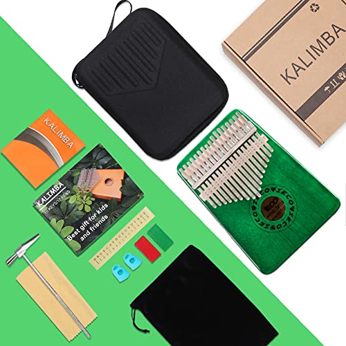 Kalimba – Piano à pouce portable 17 touches avec livre de chansons, étui, marteau d’accordage, cadeau de musique pour… - Les Beatles, Paul McCartney, John Lennon, RIngo Starr, George Harrison Kalimba - Piano à pouce portable 17 touches avec livre de chansons, étui, marteau d'accordage, cadeau de musique pour… – Image 8