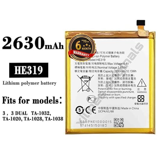 Image of HE319 Battery for Nokia 3 TA-1020 1028 1032 1038 Battery with 6 Month Warranty** (N43)