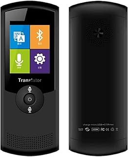Dispositivo de tradutor de idiomas, bidirecional, suporte para tradutor de voz instantâneo, 42 idiomas com tradução de câmera para viajar para o exterior, aprendizagem, compras, compras, bate-papo, decoração de compras