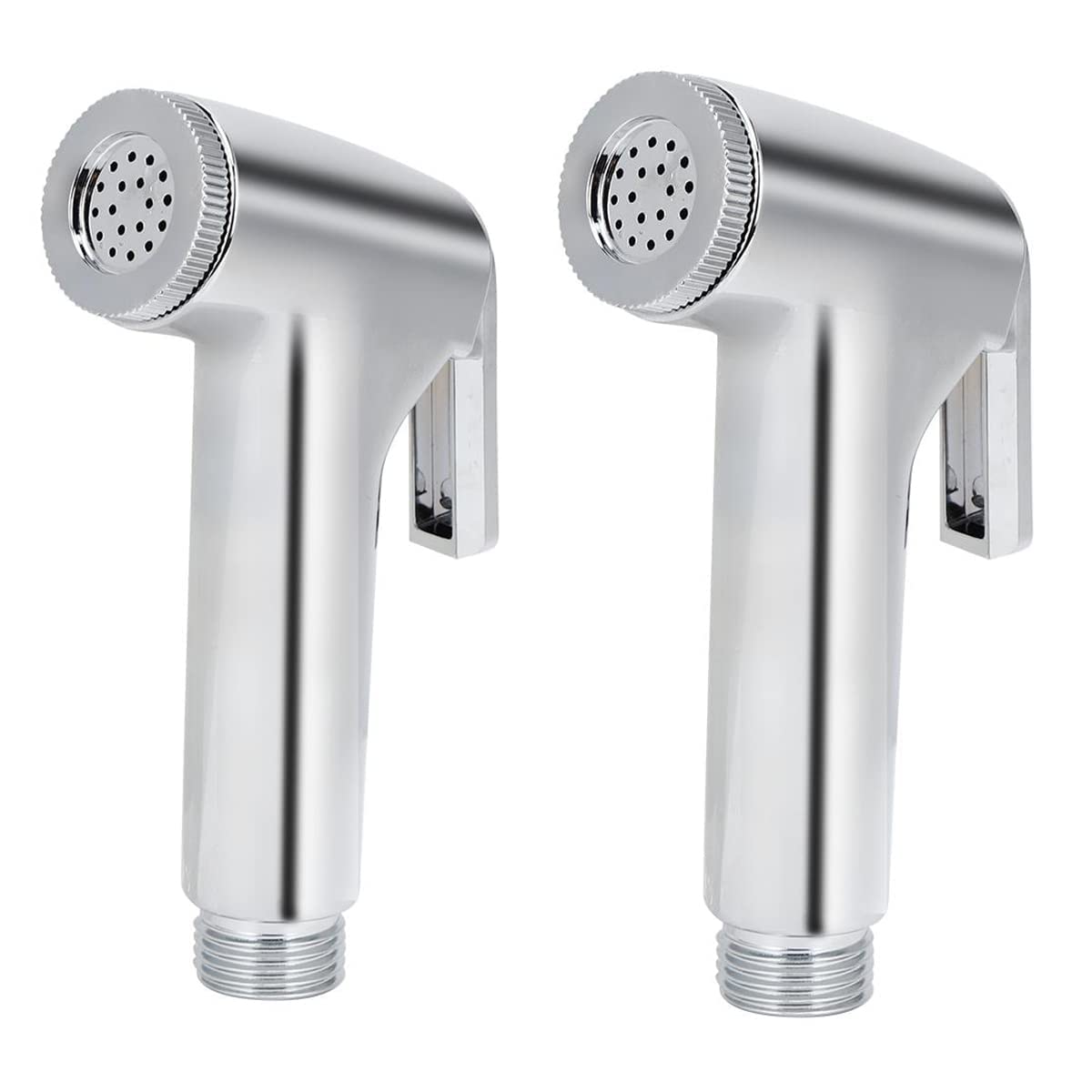 Bathoyum JAG Design Health Faucet Gun Hand Jet Bidet Spray Head in ABS with high Gloss Chrome Finish (Model 2)