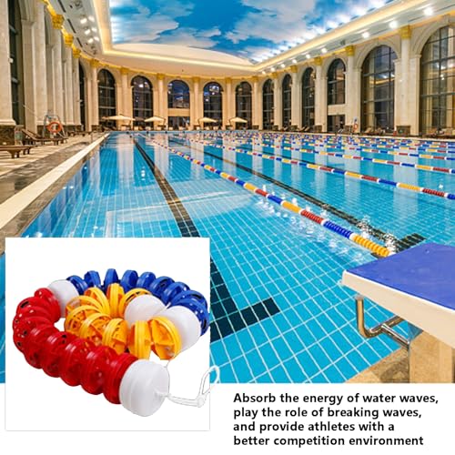 Corde flottante pour bouée de piscine de 100 cm pour délimiter l'eau - 4