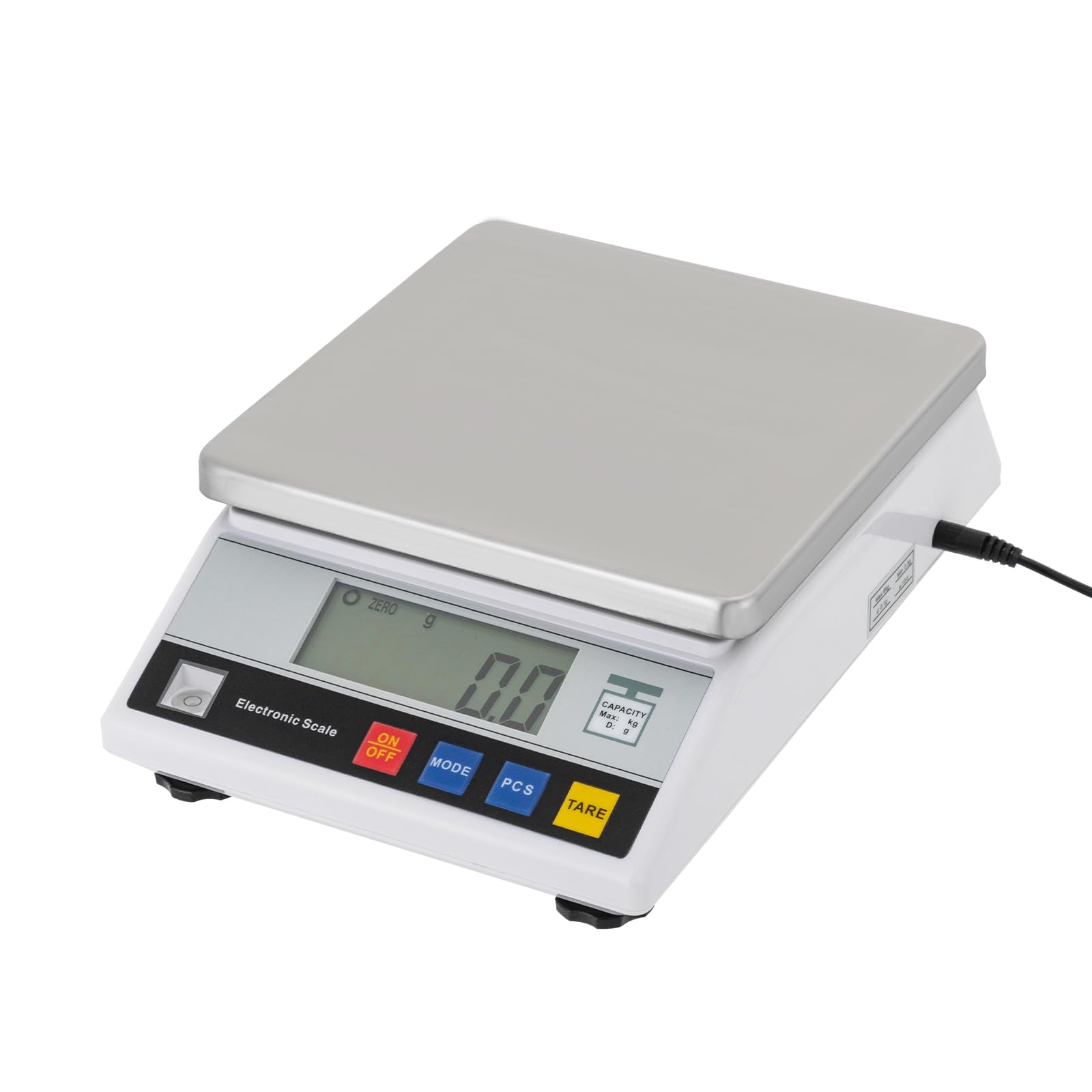 Wysoce precyzyjna waga analityczna, 6 kg/0,1 g, cyfrowa waga kuchenna, elektroniczna, przemysłowa, precyzyjna waga cyfrowa z licznikiem i funkcją tarowania