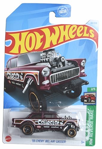 Hot Wheels '55 Chevy Bel Air Gasser 1:64 miniatura 1