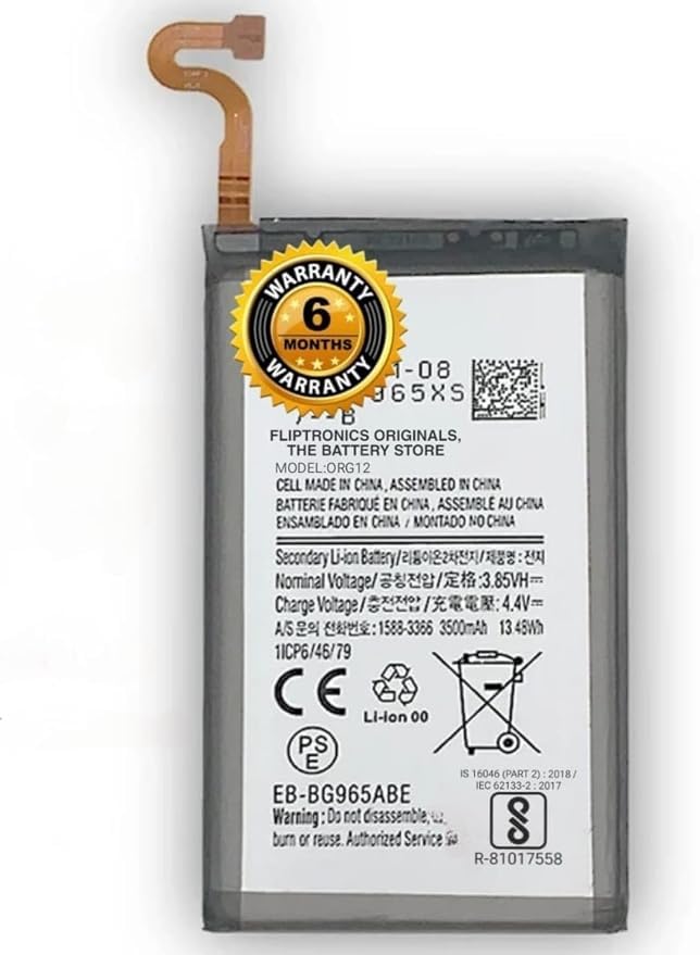 Image of THE BATTERY STORE Original EB-BG965ABE Battery for Samsung Galaxy S9 Plus G9650 G965F Battery with 6 Month Warranty ****(Q52)