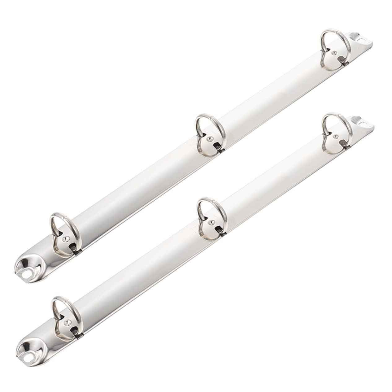 DOITOOL 12 Set Raccoglitore Con Rilegatura Per Quaderni E Progetti Strumento Rilegatura Per Sciolti Meccanismo Resistente Per Ufficio E Scuola 2 Pezzi * 12