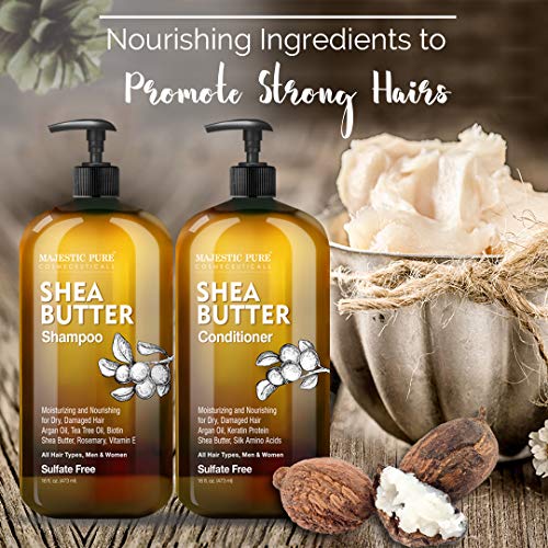 Majestic Pure Shampoo and Conditioner (Shea Butter)