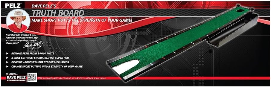 Pelz Golf DP4011 Truth Putting Board, 3'