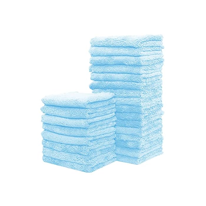 Buy 24 Pack Kitchen Dishcloths Does Not Shed Fluff No Odor Reusable