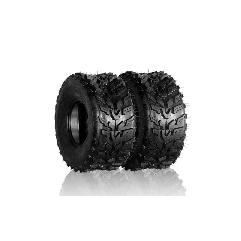 Sunroad-Set-Of-2-Atv-Tires-Mud-Tires-22X10-9-22X10X9-6Pr-20Mm-Deep-Tread-For-Honda-Recon-250-Suzuki-Ozark-2501-Pair-Set-Of-2