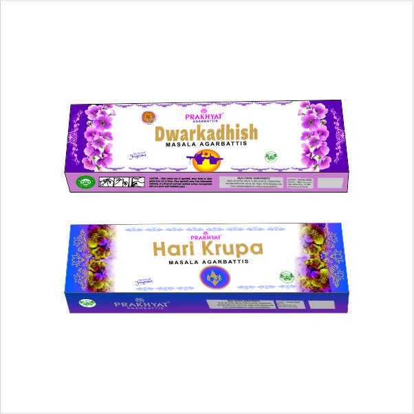 PRAKHYAT Assorted 2 Premium Masala Incense Sticks DWARKADHISH