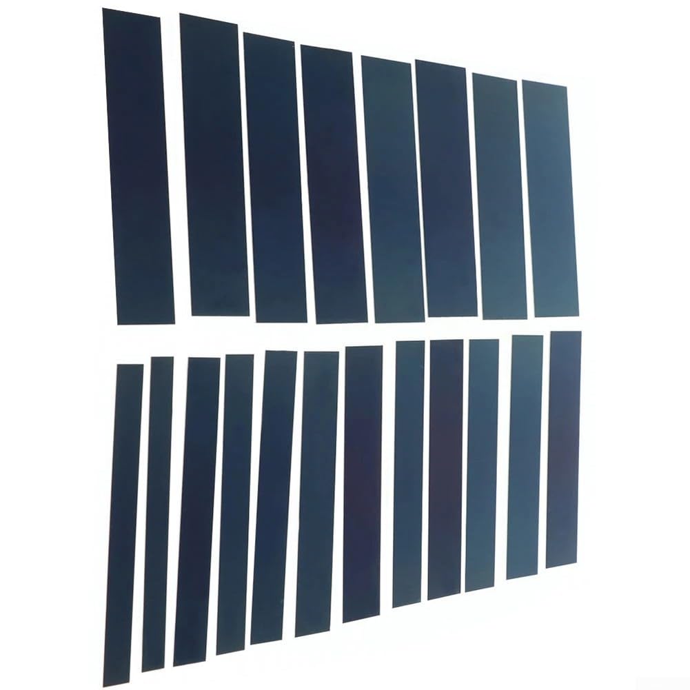 20 paia di blocchi paralleli per macchinisti da 1/32 x 6 pollici in acciaio temprato per morsa di serraggio fresatura foratura rettifica utensili per la lavorazione dei metalli