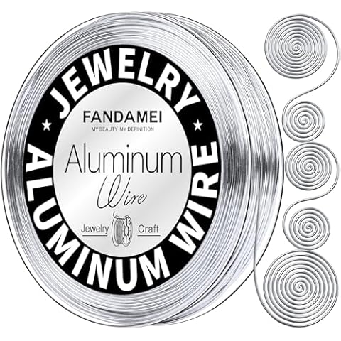 FANDAMEI 20 Gauge Aluminum Craft Wire Cover