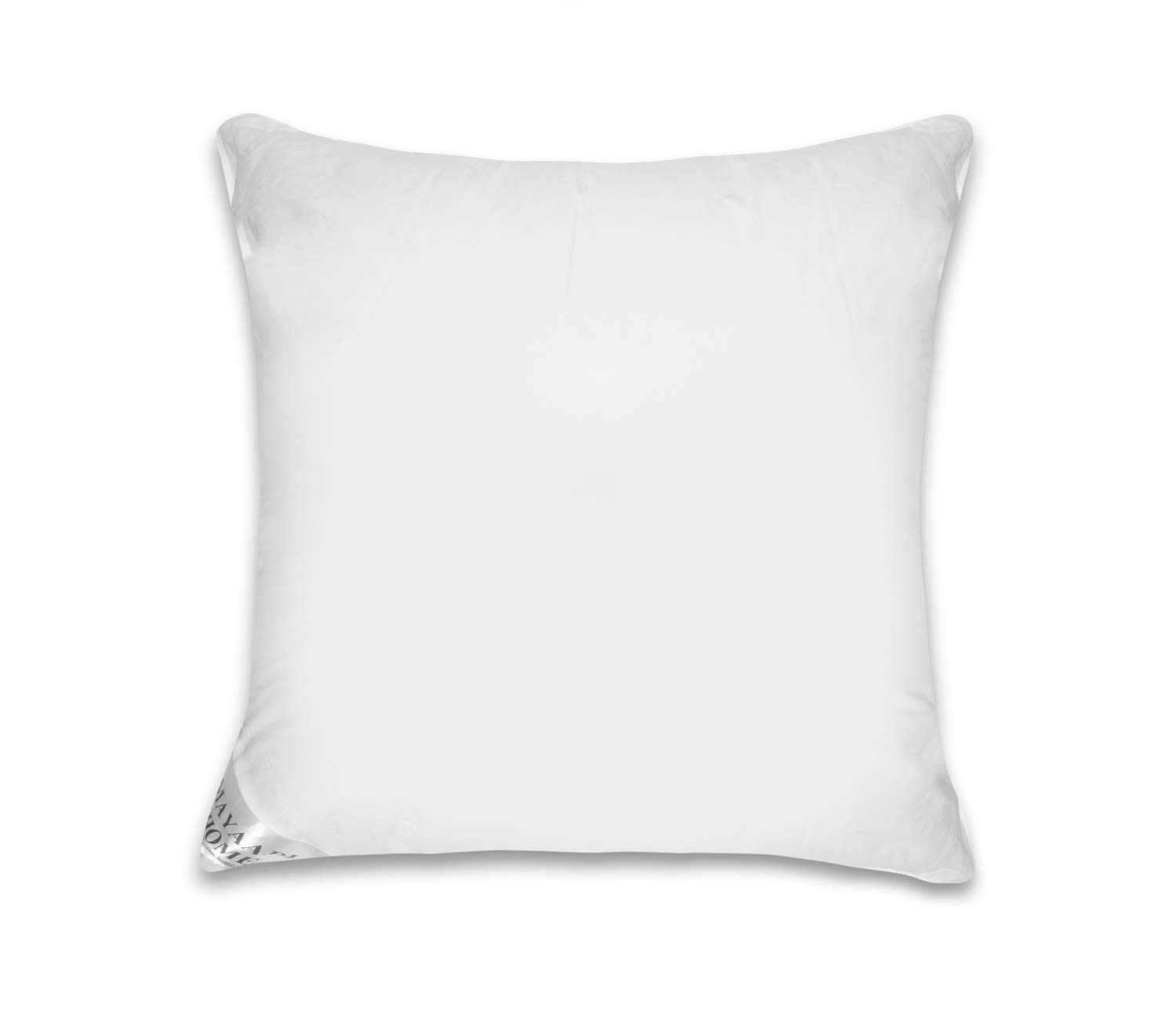 Mayaadi-Home 2er Set Kopfkissen 80x80 cm | 2000g Füllung, 70% Daunen 30% Federn | 100% Natur Bezug aus Baumwolle | Optimales Kissen zum Schlafen | HS6 Daunenkissen
