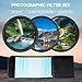 ZOMEI 67mm UV/CPL/ND Lens Filter Kit with Storage Case, Multicoated Optical Glass & Aluminum Alloy Frame, MCUV + Circular Polarizer (CPL) + Neutral Density (ND2-400) Filter for 67mm Camera Lens