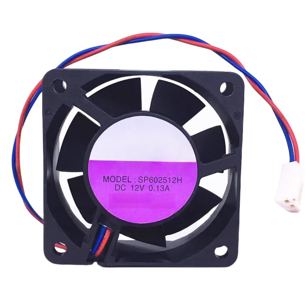FCARUMIQP SP602512H DC12V 0.13A 6025 Cooling Fan 60x60x25MM