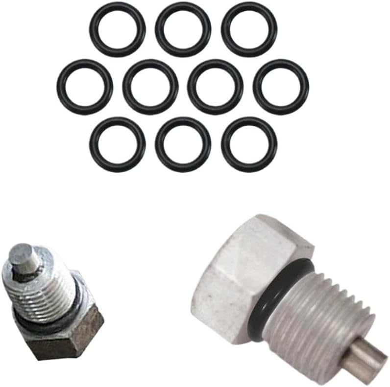 10PCSシーリングリングエンジントランスミッションツインカムオイルドレインプラグ11105ツアーソフトアイルスポーツスターオートバ