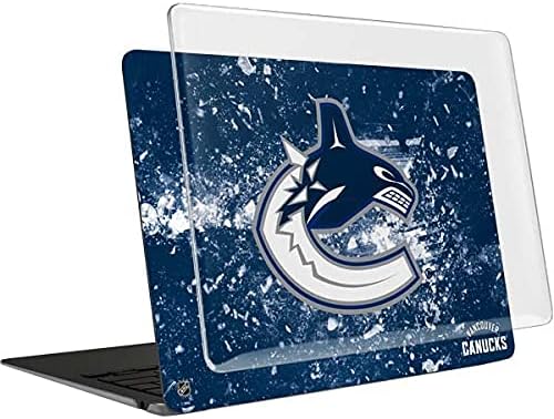 Skinit Case + Skin Compatible with MacBook Air 13in (2020) - Officially Licensed NHL Vancouver Canucks Frozen Design