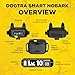 Dogtra Smart NOBARK Detects Whining and Barking, 33 ft Range App for Notifications, E-Collar, Behavior Report, Waterproof IPX9K, Compact Size for 10 lb Dogs, Triple Detection Accuracy
