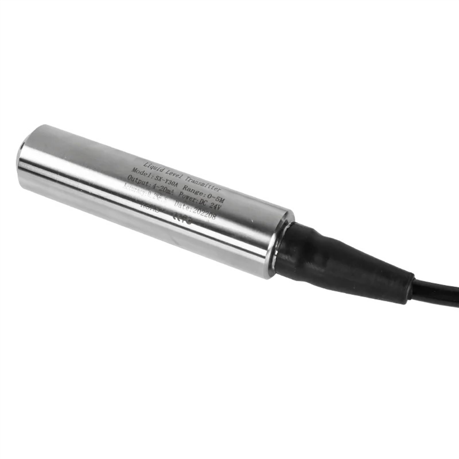 Capteur niveau de liquide hydrostatique 15m avec sortie RS485 pour citerne