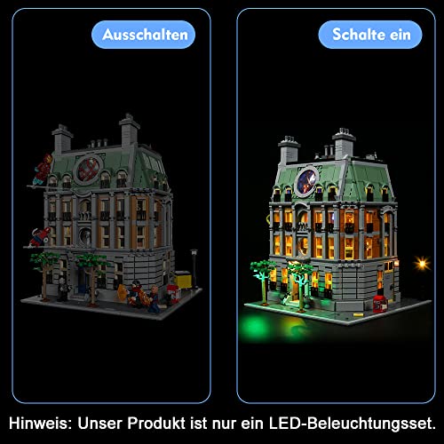 Led Light Kit for Lego Sanctum Sanctorum Led Lighting Set for Lego 76218 Marvel Sanctum Sanctorum, Not Include Models - Image 2