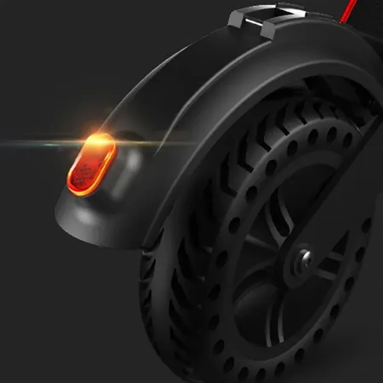 Parafango Posteriore + Lampada Fanale Posteriore Compatibile for Kugoo S1 S2 S3 Scooter Elettrico Parafango Skateboard Parafango Posteriore Accessori