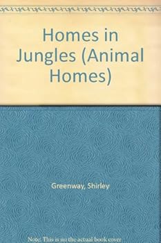 Hardcover Homes in Jungles (Animal Homes) Book