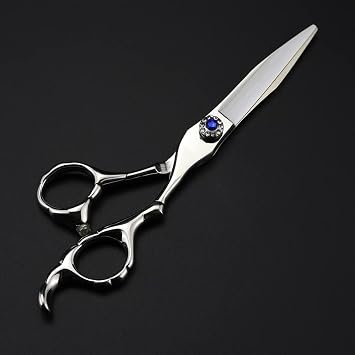Hair Cutting Scissors, 6inch Professional Japan 440c Steel Scissor Silver Hair Scissors Haircut thinning Barber Cutting Shears Hairdressing Scissors,Set-B