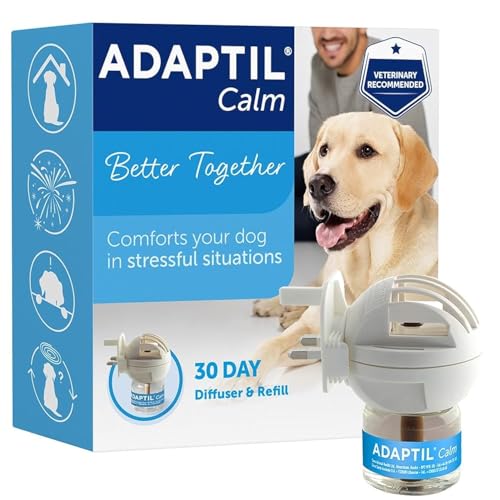 ADAPTIL Calm Home Diffusor mit 30-Tage-Nachfüllung, beruhigender & ängstlicher Hund, Antistress