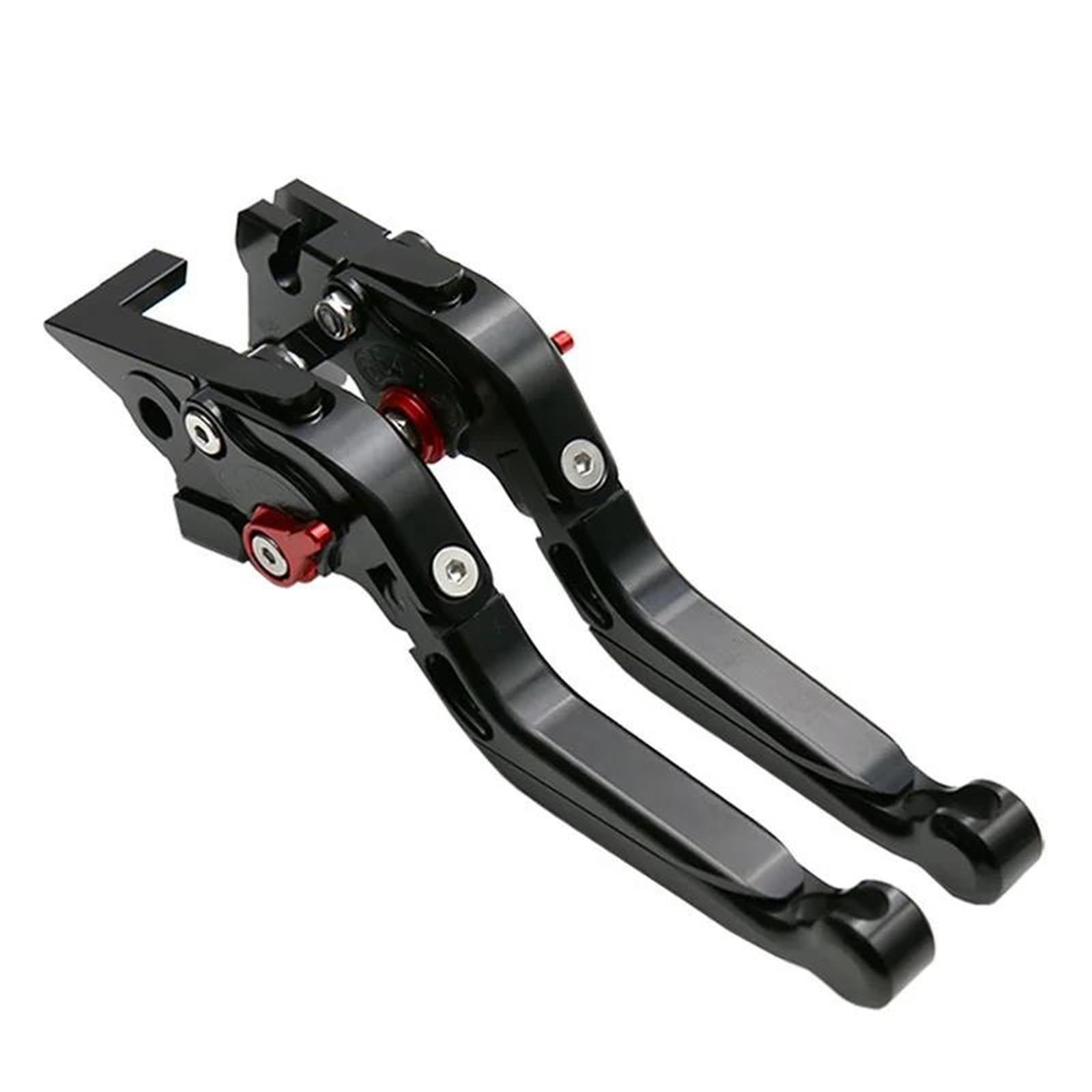 KKMNAIF Motorcycle Front Brake Lever Motorcycle Accessories Adjustable CNC Folding Extendable Brake Clutch Levers for Ya&ma&ha for XP TMAX 560/530/500 Tech Max 2008-2025(Black-a)